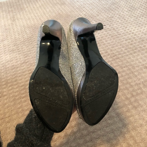 Sparkly peep toe pumps - Picture 4 of 5